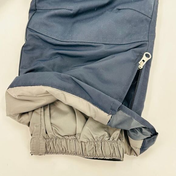 Lands' End Kids The Squall Navy Blue Ski Snow Pants Size 6 EUC! Gaiter Cuffs - Picture 7 of 8
